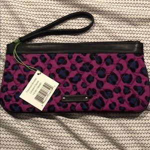 Vera Bradley Leopard Print Wristlet